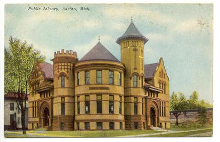 Adrian Public Library Historical Photo