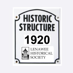historic structure plaque