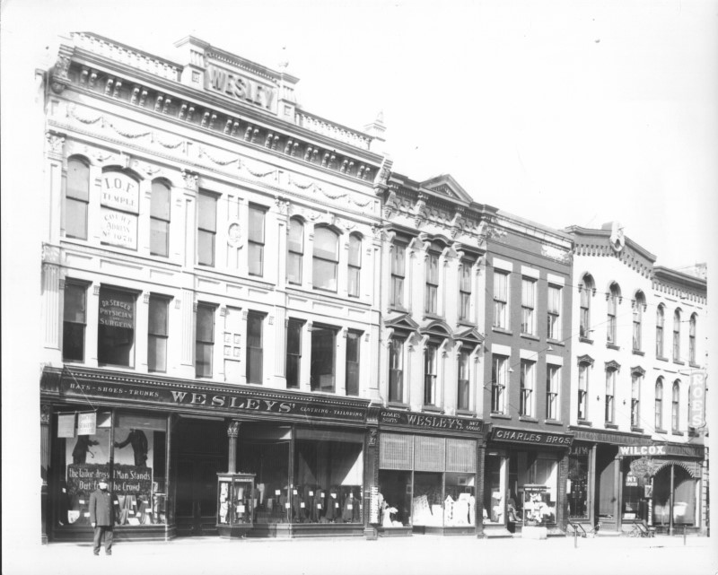 Wilcox Block Historical Photo